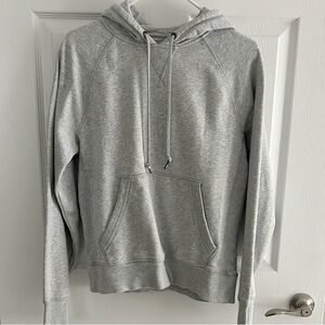 Gray Hooded Sweatshirt